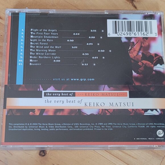 CD The Very Best of Keiko Matsui Keyboardist Composer New Age Smooth Jazz Music - Picture 4 of 4
